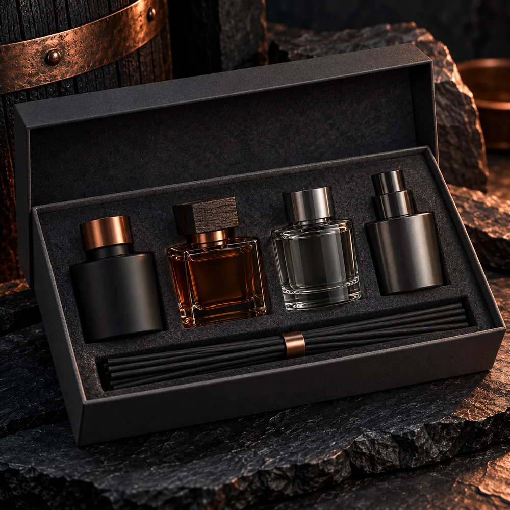Set de 4 difuzoare — Colecția Stejar